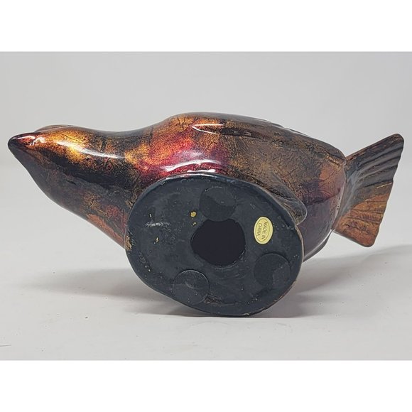 Vintage Ceramic Bird Figurine Home Decor Pottery Glaze‎ - Picture 7 of 10